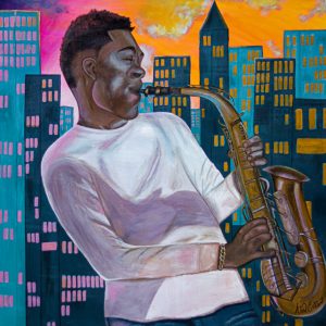 Art By Avid: Jazz on the Rooftop